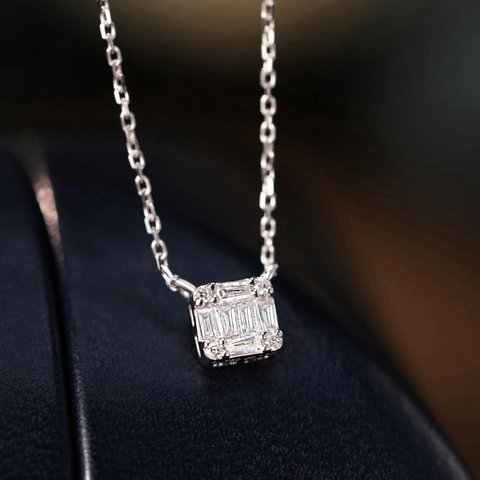 ダイヤモンド ネックレス　K18 計0.17ct 高品質