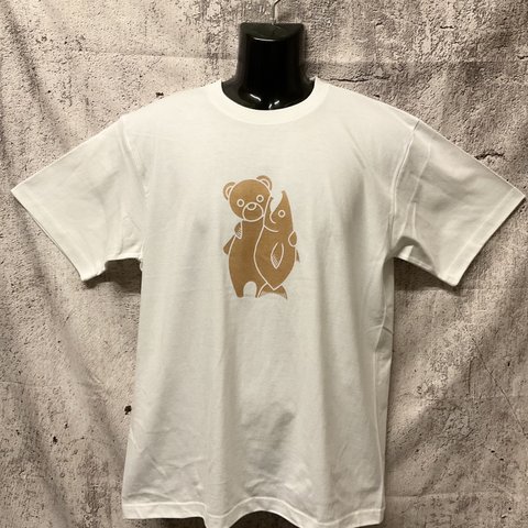 なかよしサケクマ　Tシャツ（半袖）