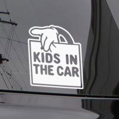 KIDS IN CAR:ハンドデザイン