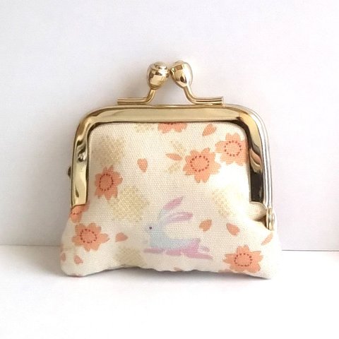 ■角型■小さいがま口：ちっちゃいがま口：角113：かわいいがまぐち：小さい財布：littlie purse