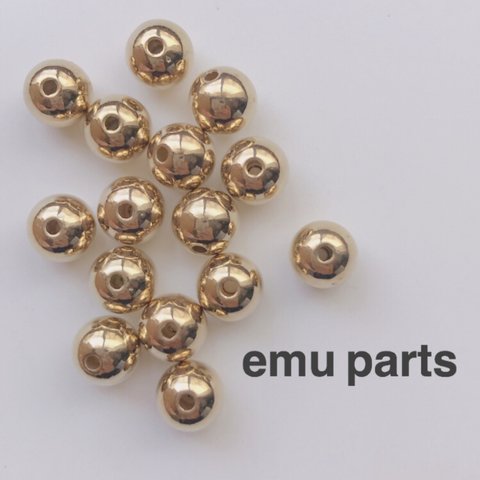 ８ミリmetalbeads20p