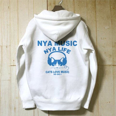 NYA MUSIC / ジップパーカー