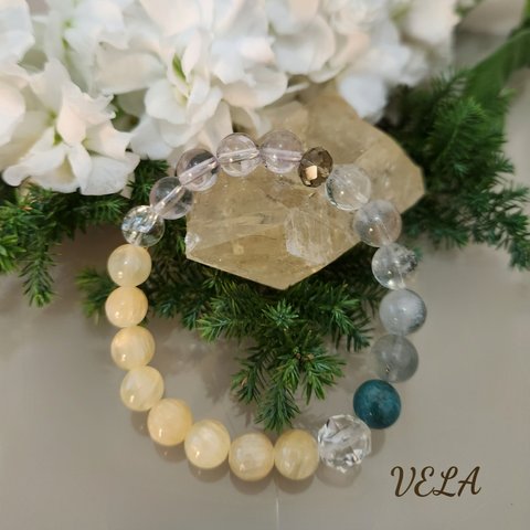 golden prehnite bracelet🤎