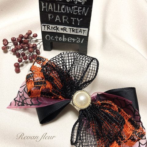 【sale】ハロウィンヘアクリップ