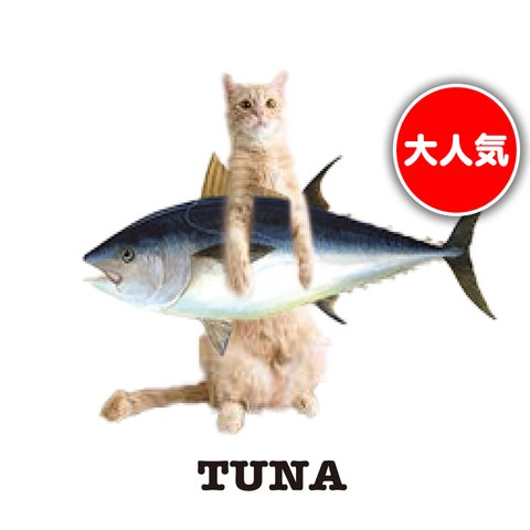 オシャレおもしろTシャツ「TUNA」【Tシャツ(半袖)】