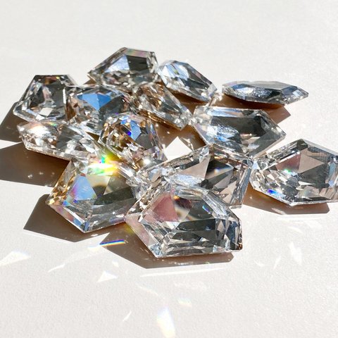 ✴︎廃盤ヴィンテージ SWAROVSKI  Crystal  #4742  2粒