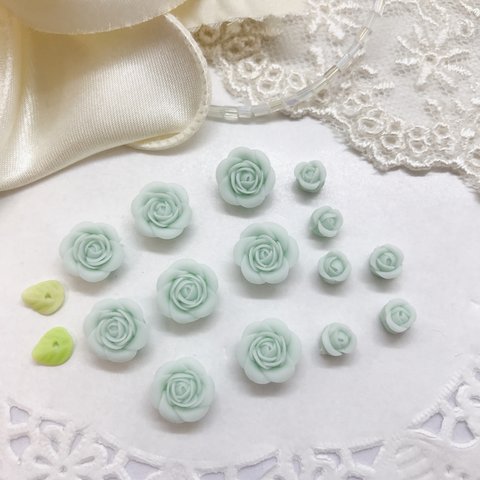 ハンドメイド パーツ    材料  薔薇  