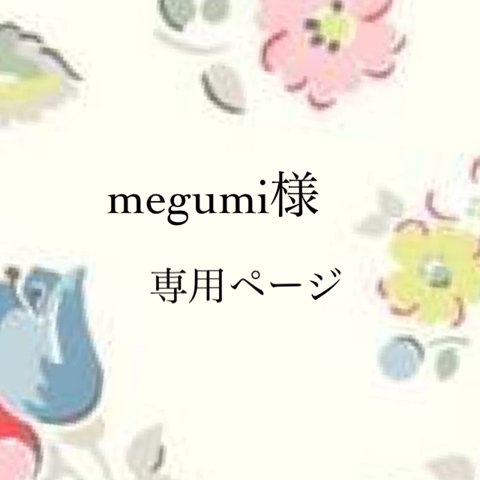 megumi様専用ページ