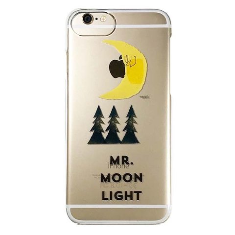 moon クリアハードケースIphone 6,6s,7,8、Iphone 6plus,6s plus,7plus,8plus、Iphone XS,X