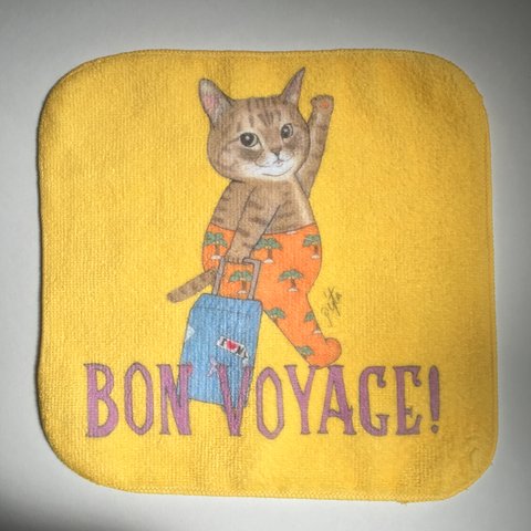 ハンドタオル(Bon Voyage)