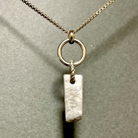 Gibeon meteorite over pendant /ギベオン隕石オーバーペンダント　No.03