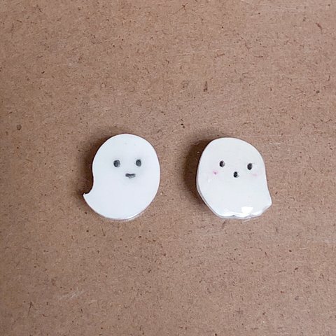 ハロウィン おばけちゃん ピアス★イヤリング