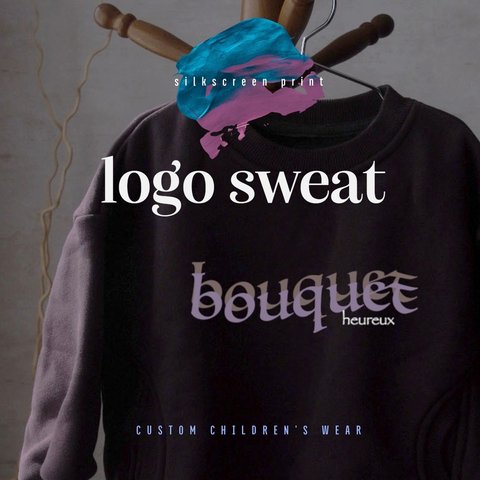 LOGO SWEAT " bouquet "