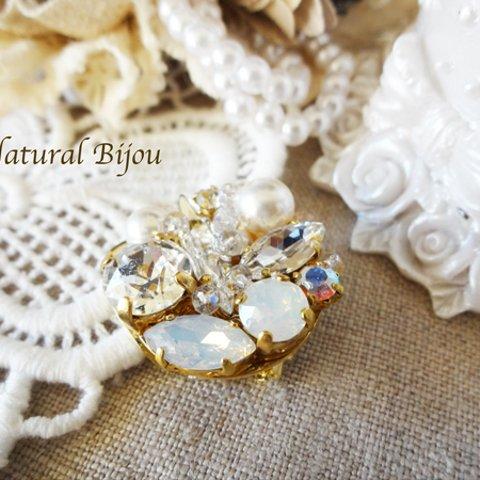 *sale＊スワロフスキーのBijouスカーフ留め