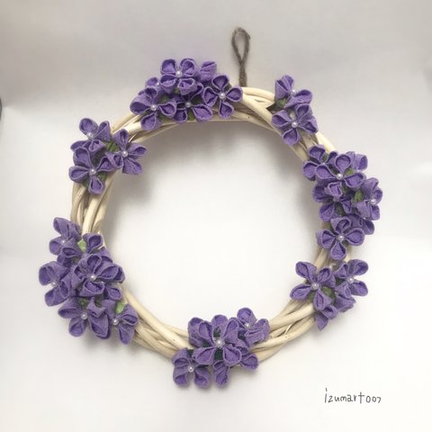 紫陽花のリース