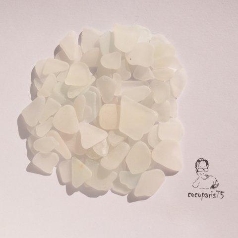 シーグラス　blanc 100g　Pauline