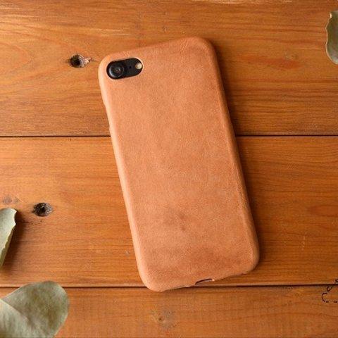 革職人の作る、iPhone8/7/6/6sスマホカバー プエブロレザー（サビア）