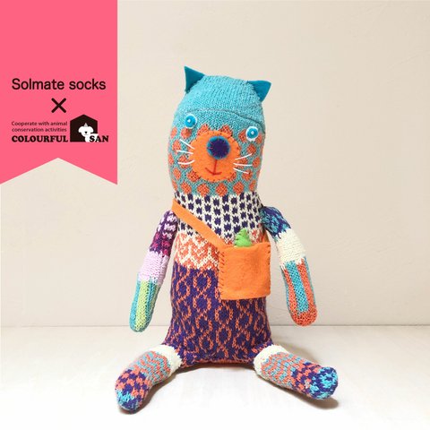 【Solmate Socksコラボ】ナッツ★家族ができました