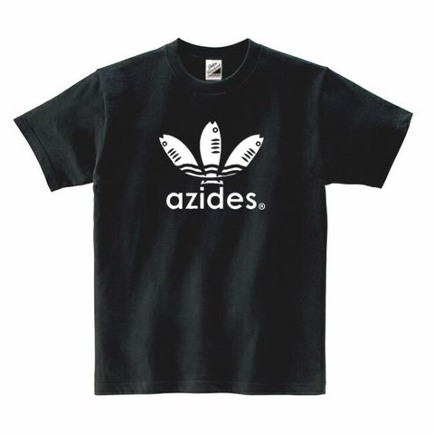 ［azides］アジデスノーマルカラーＴシャツ　面白い　パロディ　おもしろ