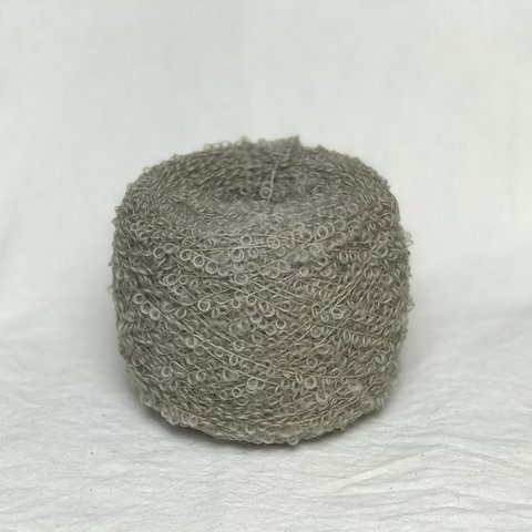 ループ（Wool 100%）／栗いが01／225g