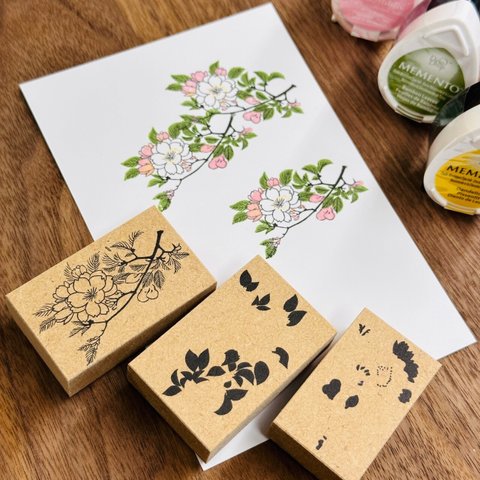 八重桜【歌川広重展コラボ商品】