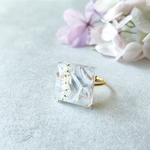 『GIFT BOX Ⅱ marble』リング(w)