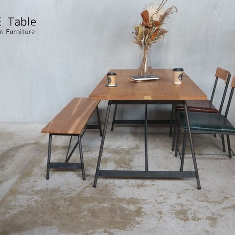 141 / F.E Table送料無料  ホワイトオーク テーブル ダイニングテーブル 無垢材 150cm
