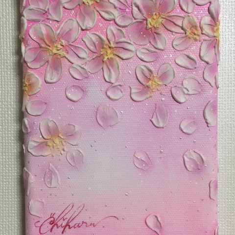 【原画/1点物】桜雨