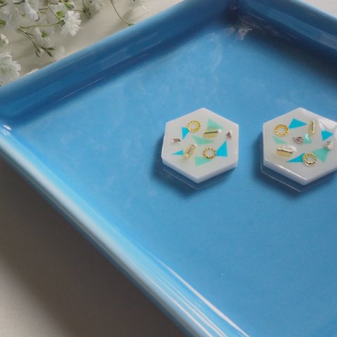 【夏色】hexagon series×ブルー
