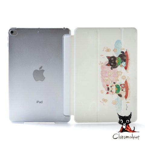 iPadケース 招き猫 iPad pro iPad air iPad mini 2 5 6 9 10 11 