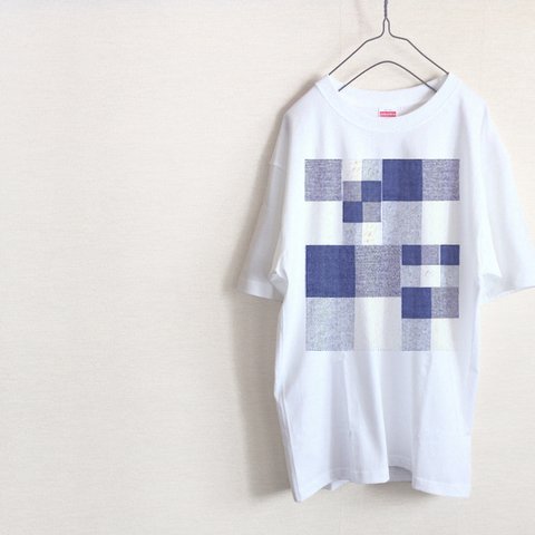 チェック　パターンTシャツ（ハイグレード）