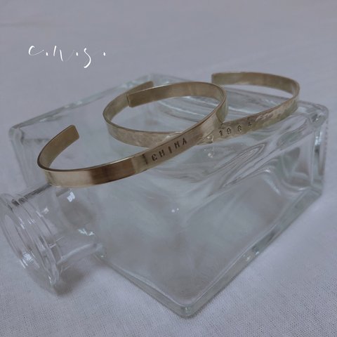 《刻印入りバングル》easy bangle 50