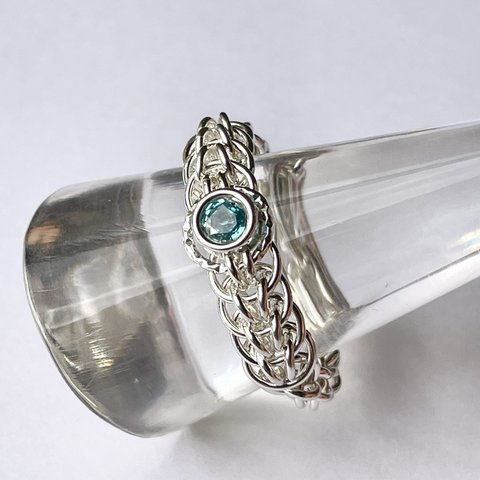 『 Starting to shine ( SS-zir-bl22’ ) 』Ring by SV925