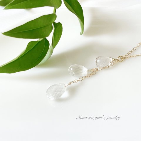 14kgf crystal necklace