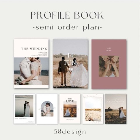 【Ｋ・N様専用ご購入ページ】PROFILE BOOK / semi order plan