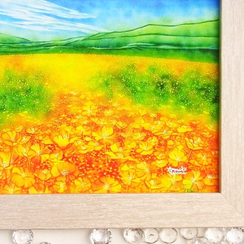 【花園】水彩画アートプリント