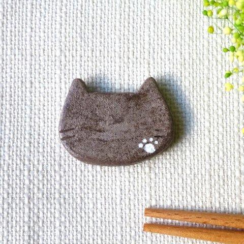 小さなカフェ猫　箸置き　コーヒー