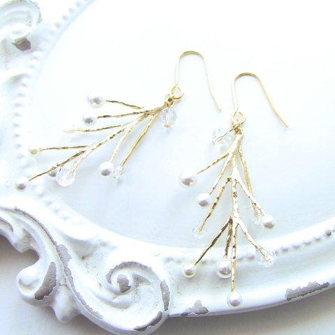 snow tree ピアス or イヤリング