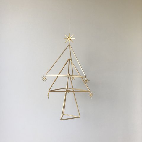  「小さなクリスマスツリー」ヒンメリ　北欧インテリア