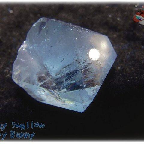 📜 コレクション向け ファンシーファセットカット マダガスカル産 セレスタイト 天青石 celestite No.3587