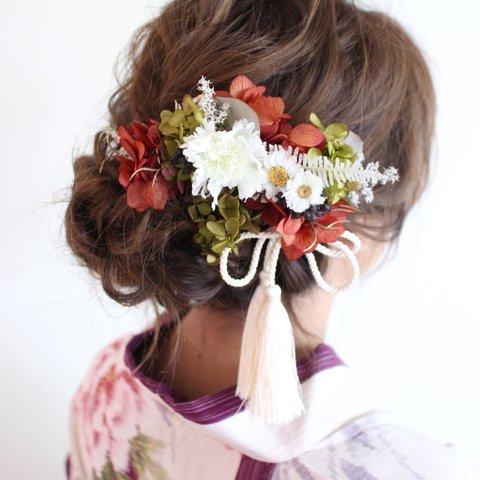 bride * head dress  #105　[ウエディング×和装×ヘッドドレス]