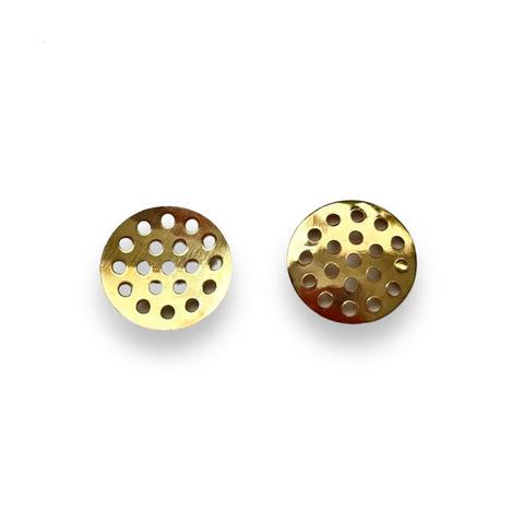 💛シャワー台金具ゴールド12mm※1セット20個入り