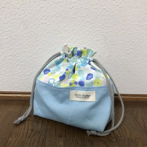 お花とちょうちょのお弁当袋