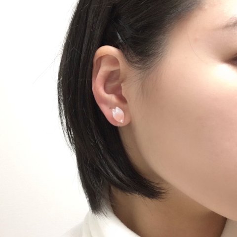 さくら　ひとひら　イヤリング/ピアス