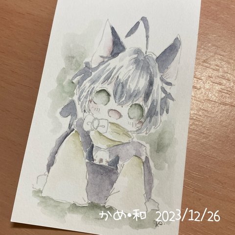 原画・クロくんとぴよさん