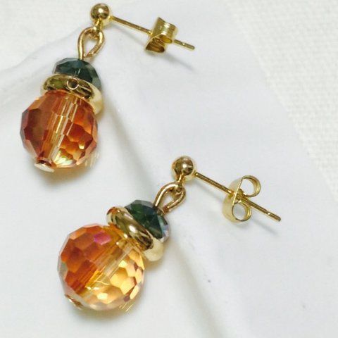 orange    コロンピアス