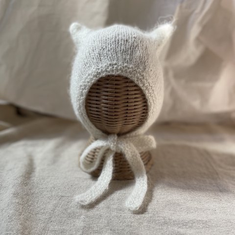 alpaca kitty hat 【受注製作】