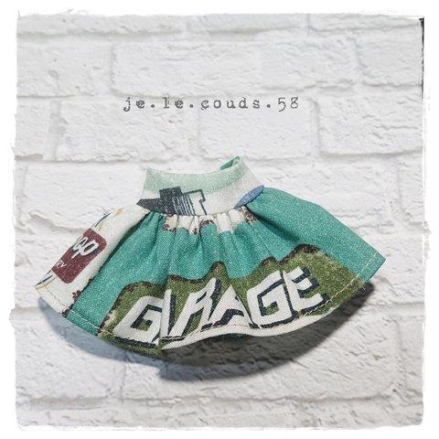 ブライス/ミニスカート/vintage×green