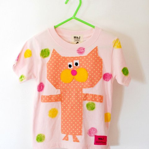 tonton crayon cat pink_ size 80-110