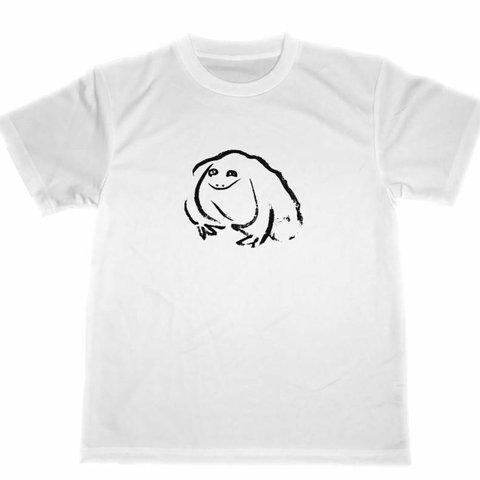 仙厓　ドライ　Tシャツ　座禅蛙画賛　仙厓義梵　禅　ZEN　禅僧　名画　絵画　グッズ　カエル　蛙 